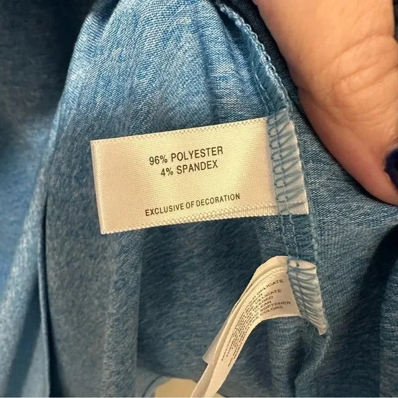 Cutter & Buck Men's Blue Forge Heather Polo Size XXL - Picture 6 of 7